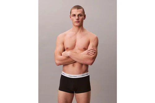 Calvin Klein Icon Cotton Stretch Low Rise Εσώρουχο Boxer 3-Τεμάχια (LV00NB4389 UB1)