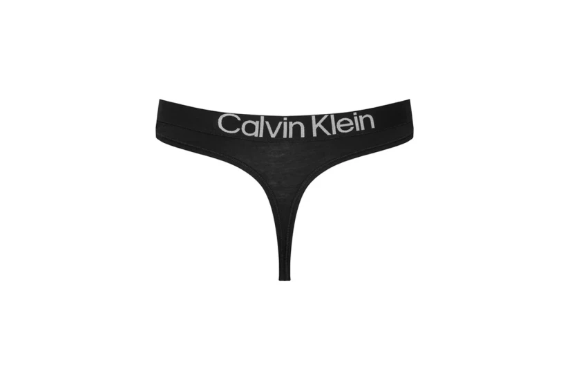 Calvin Klein Maximum Cotton Εσώρουχο String 3-Τεμάχια (LV00QD5397 UB1)