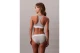 Calvin Klein Icon Cotton Modal Unlined Γυναικείο Bralette Γκρι, Λευκό