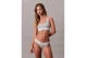 Calvin Klein Icon Cotton Modal Unlined Γυναικείο Bralette Γκρι, Λευκό