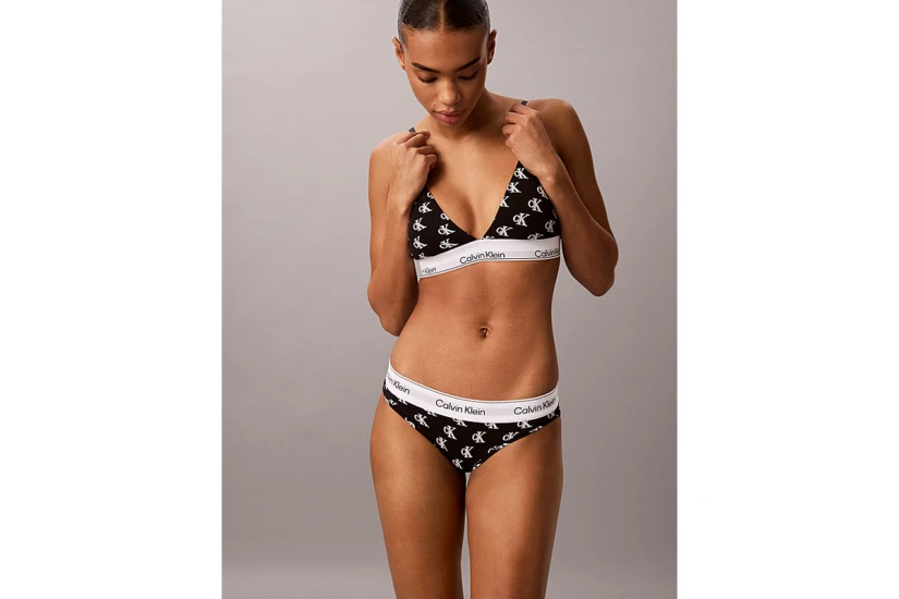 Calvin Klein Lightly Lined-Icon Cotton Modal Bralette Γυναικείο (LV00QF8498 JGJ)