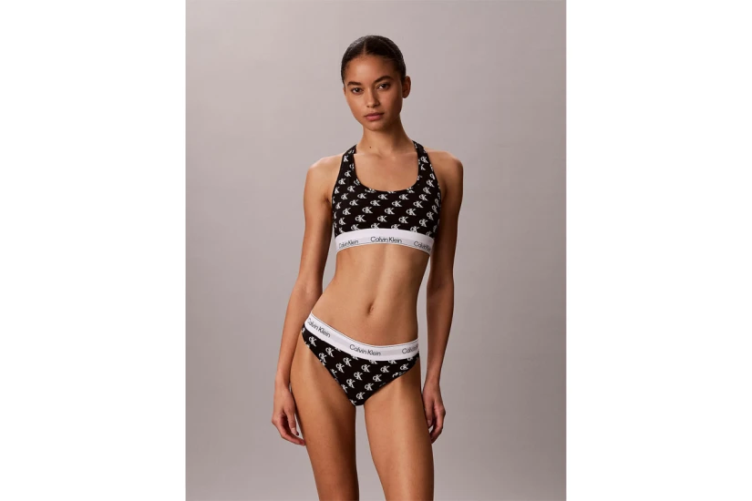 Calvin Klein Icon Cotton Modal Εσώρουχο String Γυναικείο (LV00QF8518 JGJ)