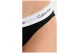 Calvin Klein Icon Cotton Modal Γυναικείο Εσώρουχο Σλιπ Μαύρο, Λευκό