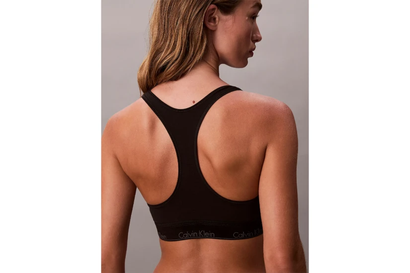 Calvin Klein Unlined Icon Γυναικείο Bralette Μαύρο
