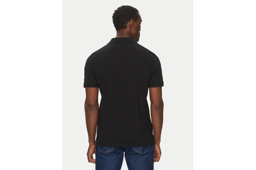 Calvin Klein Ανδρικό Κοντομάνικο Polo T-Shirt Μαύρο