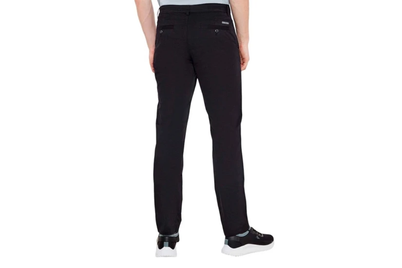 Calvin Klein Signature Ανδρικό Παντελόνι Chino Μαύρο