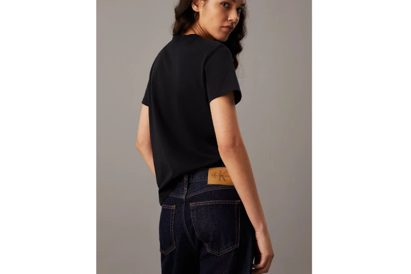 Calvin Klein Γυναικείο Τζιν Παντελόνι Μπλε Σκούρο