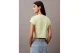 Calvin Klein Γυναικείο Κοντομάνικο Crop Top Λαχανί