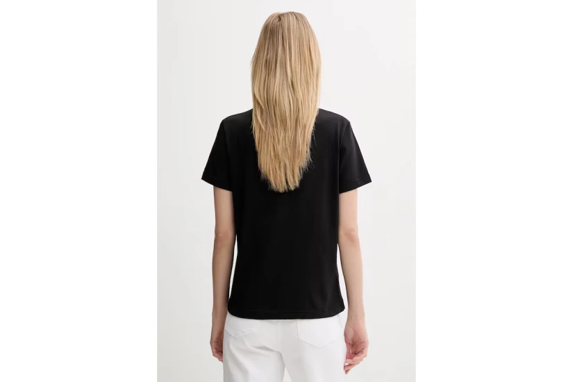 Calvin Klein Γυναικείο Κοντομάνικο T-Shirt Μαύρο