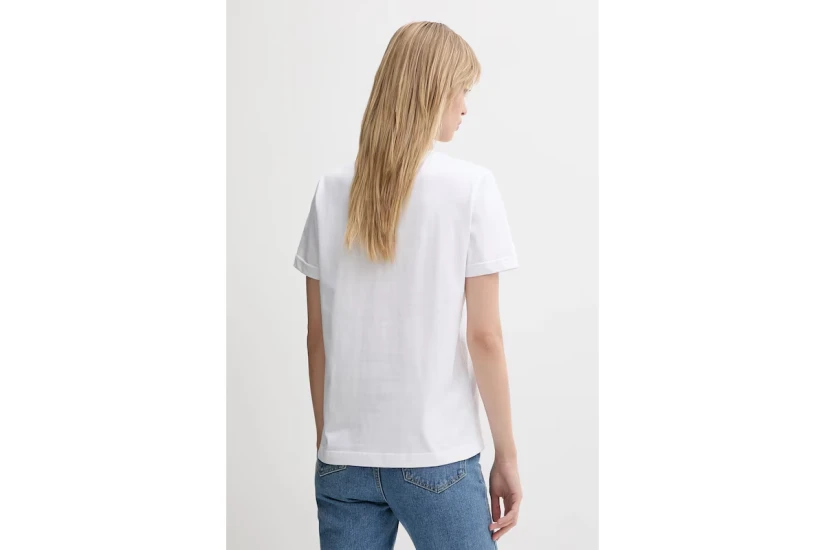 Calvin Klein Γυναικείο Κοντομάνικο T-Shirt Λευκό