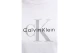 Calvin Klein Monogram Logo Γυναικείο Κοντομάνικο T-Shirt Λευκό