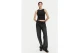 Calvin Klein Cotton Stretch Rib Γυναικεία Αμάνικη Μπλούζα Μαύρη
