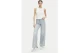 Calvin Klein Cotton Stretch Rib Γυναικεία Αμάνικη Μπλούζα Λευκή