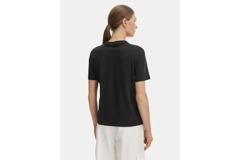Calvin Klein Tonal Logo Γυναικείo Κοντομάνικο T-Shirt Μαύρο