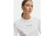 Calvin Klein Tonal Logo Γυναικείo Κοντομάνικο T-Shirt Λευκό