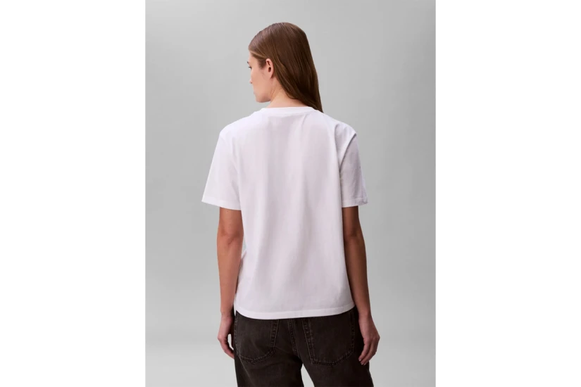 Calvin Klein 20S Classic Logo Γυναικείο Κοντομάνικο T-Shirt Λευκό