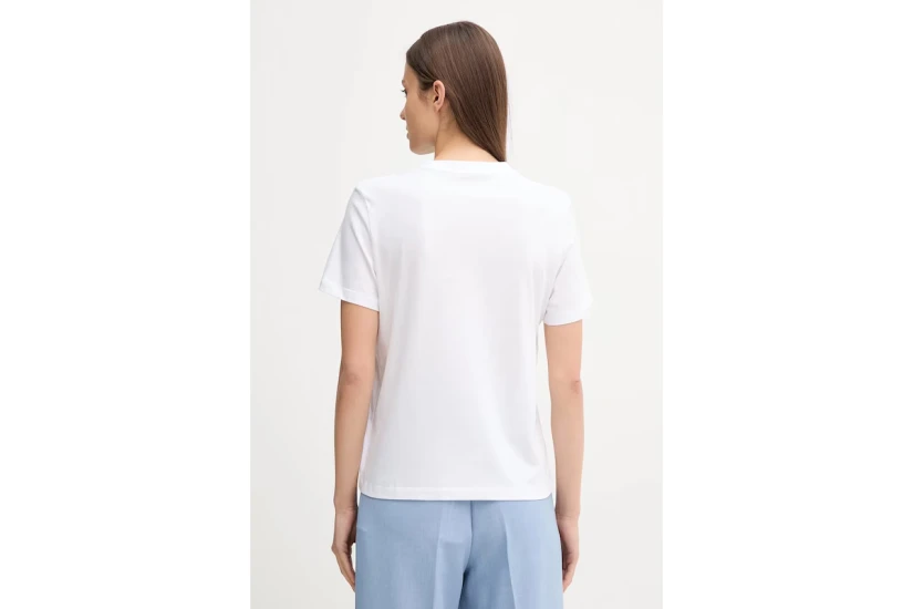 Calvin Klein Cotton Classic Γυναικείo Κοντομάνικο T-Shirt Λευκό