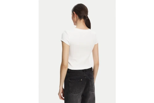Calvin Klein Μπλούζα Κοντομάνικη Rib (LV047C910G YAF)