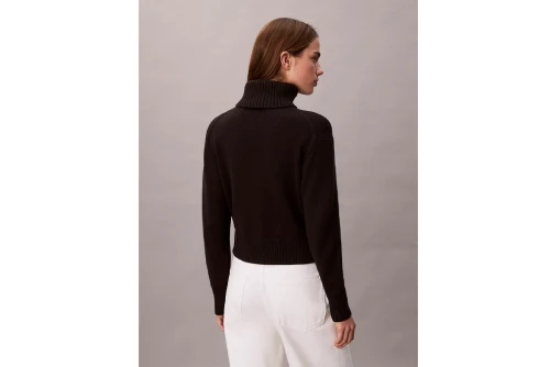 Calvin Klein Soft Chenille Πουλόβερ Με Ψηλό Λαιμό Γυναικείο (LV047D354G UB1)