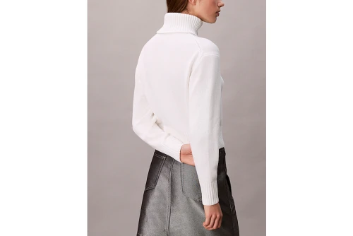 Calvin Klein Soft Chenille Πουλόβερ Με Ψηλό Λαιμό Γυναικείο (LV047D354G YAA)