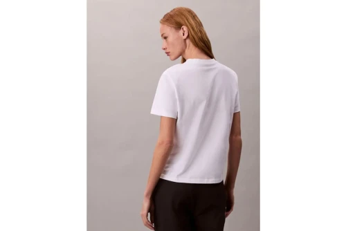 Calvin Klein Glossy Metallic Logo T-Shirt Γυναικείο (LV047D873G YAF)