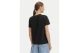 Calvin Klein Woven Label Classic Fit Γυναικείo Κοντομάνικο T-Shirt Μαύρο