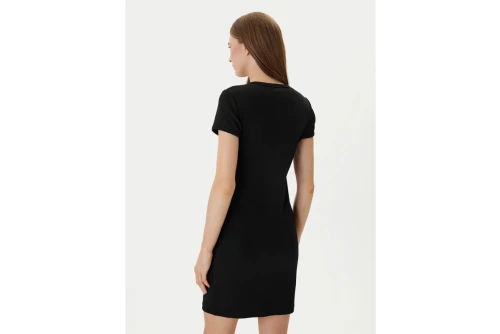 Calvin Klein Monologo Baby Rib Φόρεμα Mini Γυναικείο (LV047F241G UB1)
