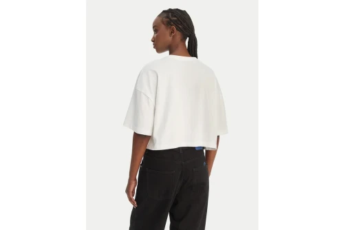 Calvin Klein Boxy Crop Monologo T-Shirt Γυναικείο (LV047F828G YAF)