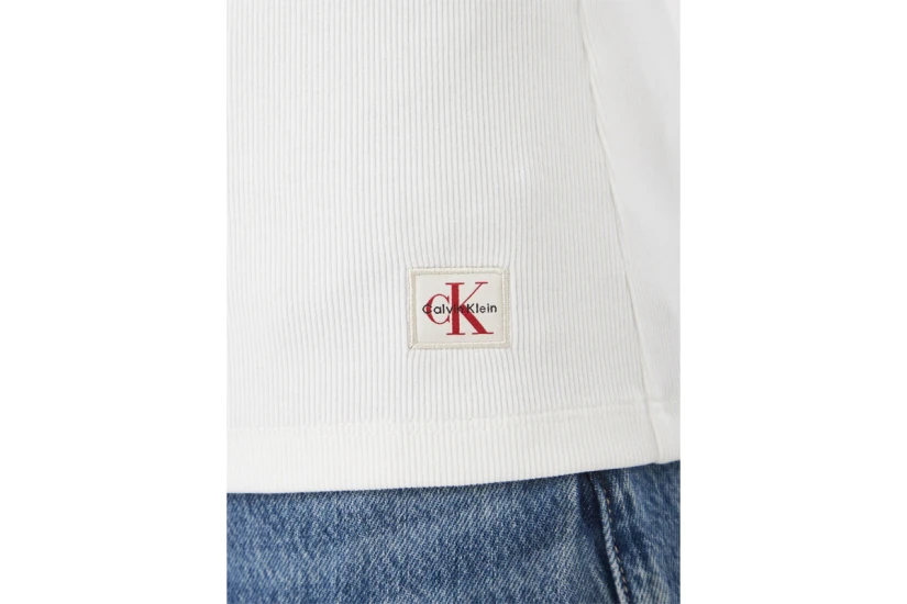 Calvin Klein Μπλούζα Μακρυμάνικη Rib (LV047G207G YAF)