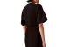 Calvin Klein Milano Jersey Draped Γυναικείο T-Shirt-Φόρεμα Mini Μαύρο