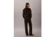 Calvin Klein Logo Waistband Wide Leg Γυναικείο Παντελόνι Φόρμας Καφέ
