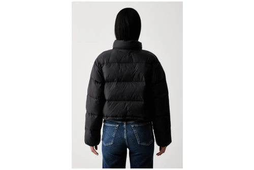 Calvin Klein Essential Cropped Μπουφάν Puffer Γυναικείο (LV047H503G UB1)