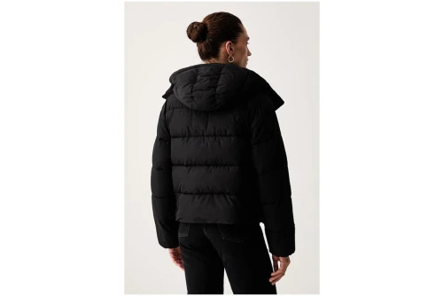 Calvin Klein Short Hooded Μπουφάν Puffer Γυναικείο (LV047H504G UB1)