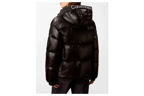 Calvin Klein Quilted Shiny-Effect Down Μπουφάν Puffer Γυναικείο (LV047H514G UB1)