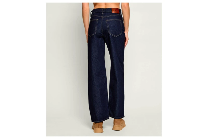 Calvin Klein High Rise Loose Παντελόνι Τζιν Γυναικείο (LV047H936G 46E)