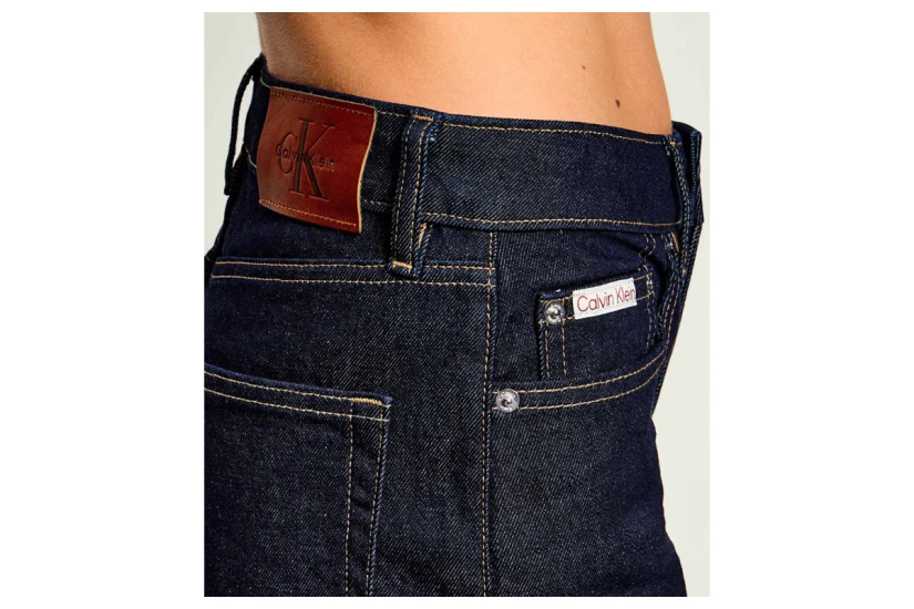 Calvin Klein High Rise Loose Παντελόνι Τζιν Γυναικείο (LV047H936G 46E)