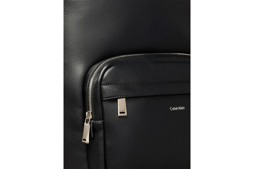 Calvin Klein Raised Round Ανδρικό Backpack Μαύρο
