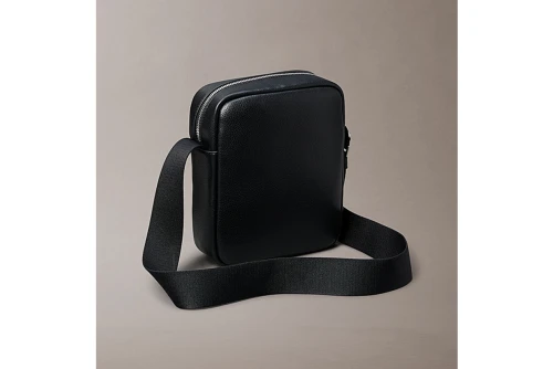 Calvin Klein Logo Pebbled Τσαντάκι Χιαστί - Ώμου (LV04D3160G UB1)