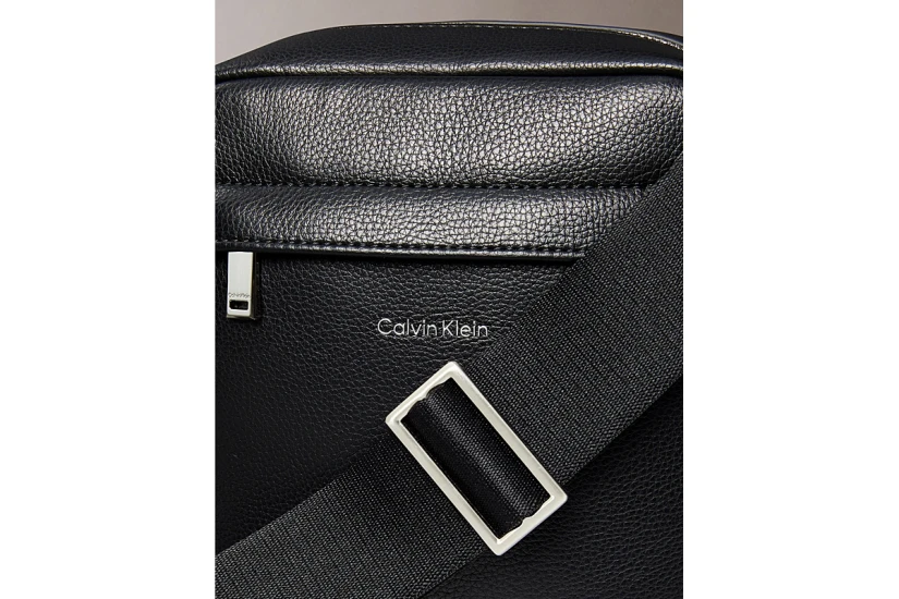 Calvin Klein Micro Pebble Τσαντάκι Χιαστί - Ώμου Μαύρο