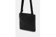 Calvin Klein Embossed Emblem Logo Flat Τσαντάκι Χιαστί - Ώμου Μαύρο