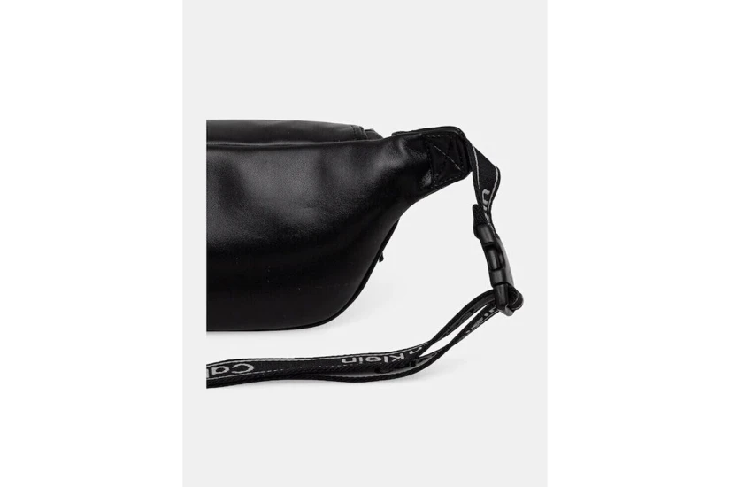Calvin Klein Bold Logo Webbing Τσαντάκι Μέσης Μαύρο