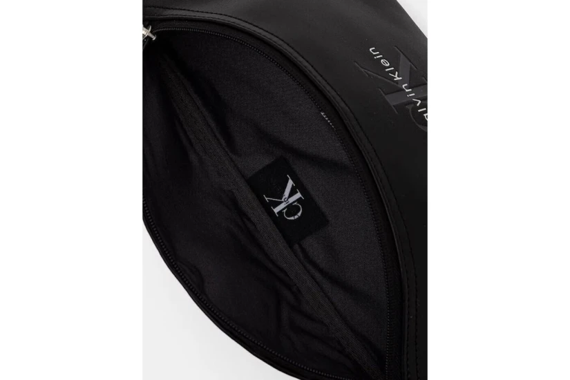 Calvin Klein Bold Logo Webbing Τσαντάκι Μέσης Μαύρο