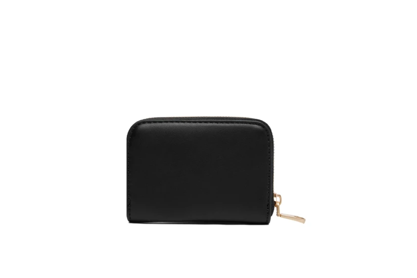 Calvin Klein Monogram Zip Γυναικείο Πορτοφόλι Μαύρο