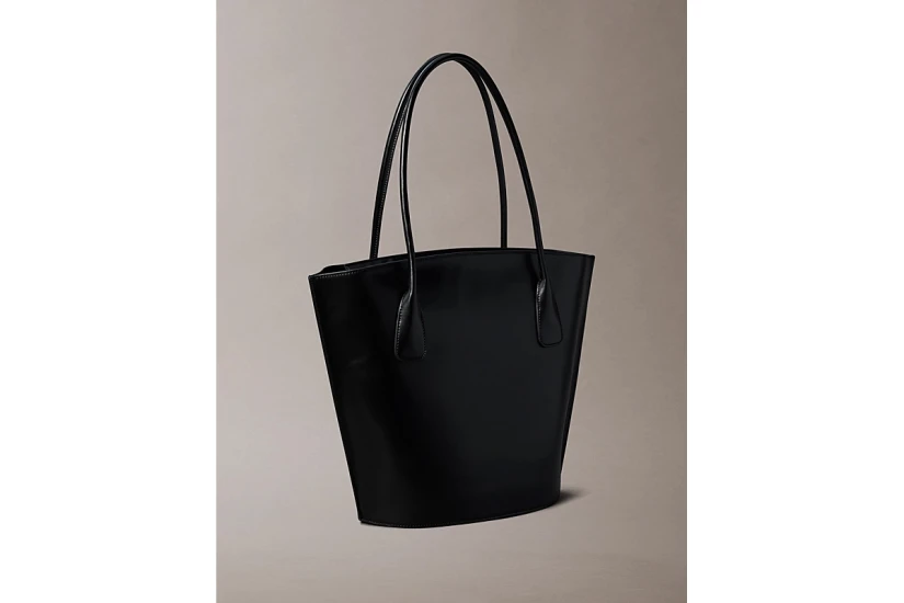 Calvin Klein Monogram Logo Hardware Γυναικεία Τσάντα Tote Μαύρη