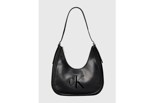 Calvin Klein Soft Touch Crescent Logo Hobo Τσάντα Ώμου - Χειρός (LV04F3427G UB1)