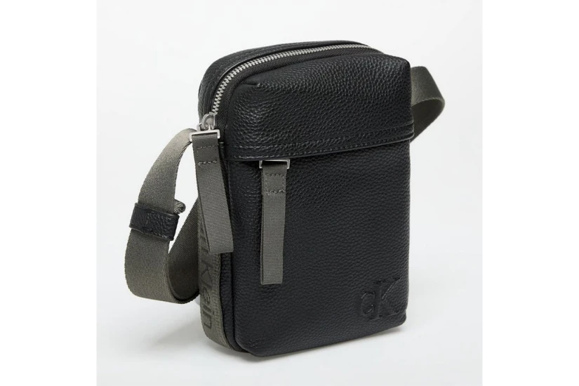 Calvin Klein Cargo Reporter Τσαντάκι Ώμου - Χιαστί Μαύρο