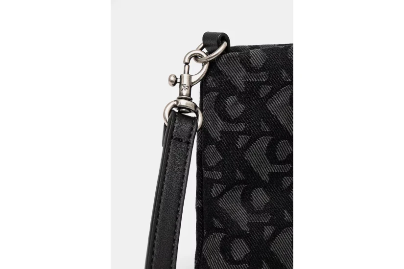Calvin Klein Convertible Logo Jacquard Τσαντάκι Χιαστί - Ώμου