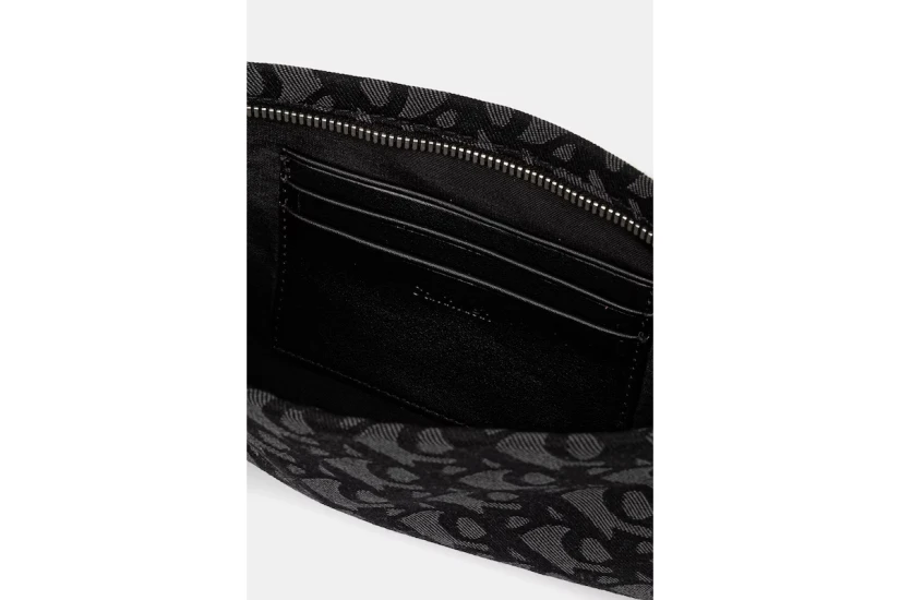 Calvin Klein Convertible Logo Jacquard Τσαντάκι Χιαστί - Ώμου