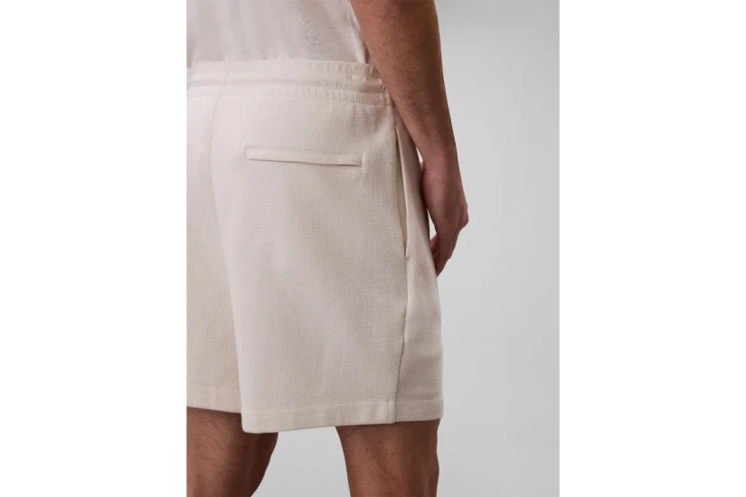 Calvin Klein Waffle Ανδρικό Σορτς Εκρού