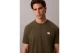 Calvin Klein Cotton Badge Ανδρικό Κοντομάνικο T-Shirt Χακί